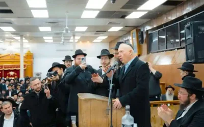 Etats-Unis : Visite historique de Yoav Galant au 770, le siège mondial de Loubavitch