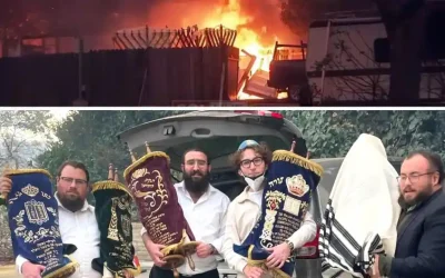 Incendie dévastateur à  Los Angeles : Les émissaires Habad évacués
