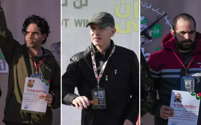  Libération de Yarden Bibas, Keith Siegel et Ofer Kalderon