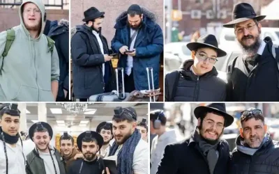 EN IMAGES. Youd Chevat 5785 : Les invités arrivent chez le Rabbi