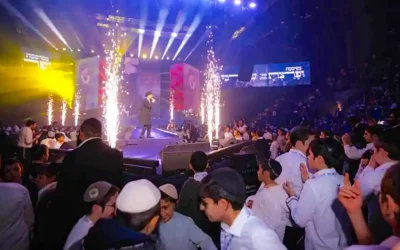 Célébration de Youd Chevat à Tel Aviv : Un rassemblement grandiose célèbre les 75 ans réseau scolaire Habad « Ohalei Yossef Its&rsquo;hak »