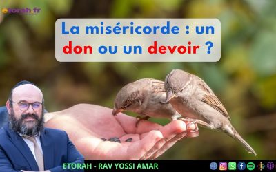 Iguérèt HaKodech Ch. 6 #1: Servir D.ieu avec amour, crainte OU miséricorde ?