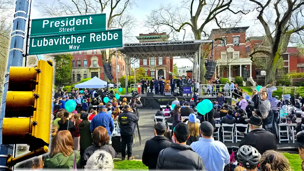 Inauguration de la « Voie du Rabbi de Loubavitch » : Célébration historique à Crown Heights