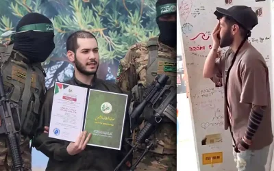 Regardez : Eliya Cohen, otage libéré récite le « Chema Israël » dans l&rsquo;abri d&rsquo;où il avait été enlevé