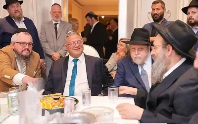 Des Rabbanim Habad de Crown Heights apportent leur soutien au ministre Itamar Ben Gvir