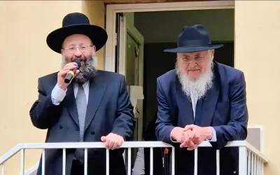 « La vigne du Rabbi fleurit à Nice » : Visite émouvante du Rav du Kotel aux institutions Habad