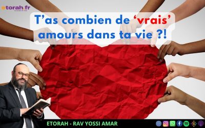 Aharei Kedochim : Et si aimer, c’était bien plus dur que tu le crois ?