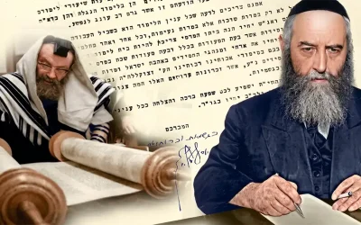 29 Iyar – Lettre inédite du Rabbi précédent au Rav Haim Hillel Zyslin-Azimov à Paris en 1949