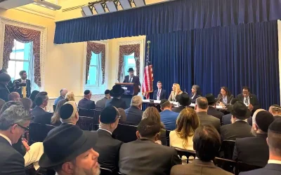 Des émissaires Habad participent à un briefing historique à la Maison Blanche