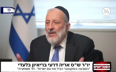 RÉVÉLATIONS EXCLUSIVES : Aryeh Deri dévoile les secrets de l&rsquo;opération contre l&rsquo;Iran