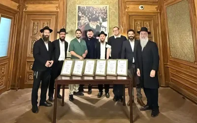 Habad Hambourg : Six nouveau Sofrim au Kollel Or Yonathan après une formation intensive de 18 mois