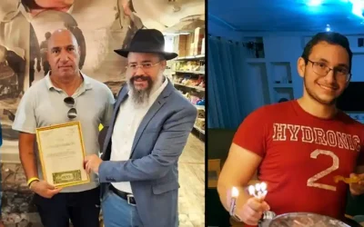 Un dollar béni du Rabbi offert au père de l&rsquo;otage Tamir Nimrodi : quand la solidarité transcende les mots