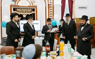Ukraine : un événement religieux sans précédent rassemble 24 premiers-nés juifs