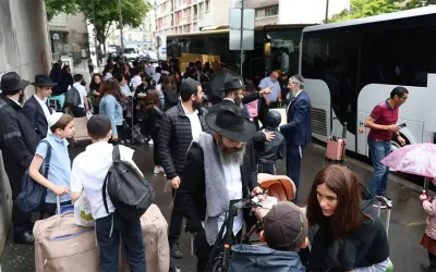 Cent enfants prennent la route pour l’aventure Panassaim en France