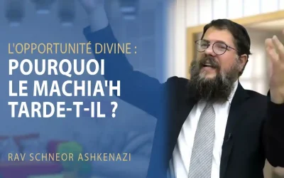 L&rsquo;opportunité Divine : Pourquoi le Machia&rsquo;h tarde-t-il ?