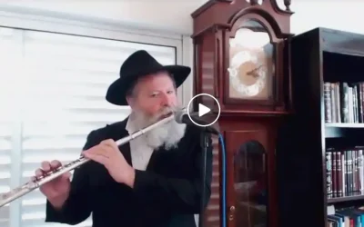 Nigun du 12-13 Tamouz joué à la flute traversière par Avi Piamenta