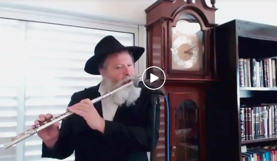 Nigun du 12-13 Tamouz joué à la flute traversière par Avi Piamenta