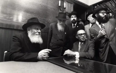 Il y a 48 ans : La rencontre historique de Menachem Begin avec le Rabbi qui a façonné la diplomatie israélienne