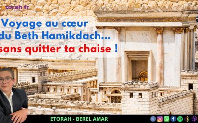 Le Temple: Projet du passé ou mission urgente pour aujourd’hui ? – Par Berel Amar