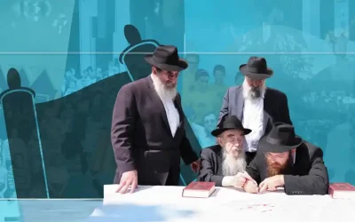 Le Camp Gan Israël de New York écrit un Sefer Torah pour célébrer ses 70 ans