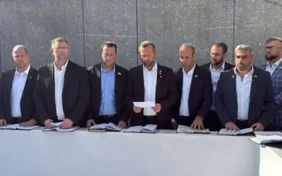 Avant la rencontre avec Netanyahou aux Etats Unis : les dirigeants de Judée-Samarie ont ouvert leur mission au Ohel du Rabbi