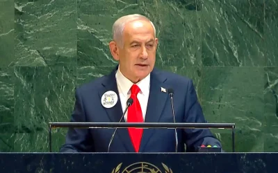 Netanyahou ordonne : « Diffusez mon discours à l&rsquo;ONU au moyen de haut-parleurs dans la bande de Gaza ! »
