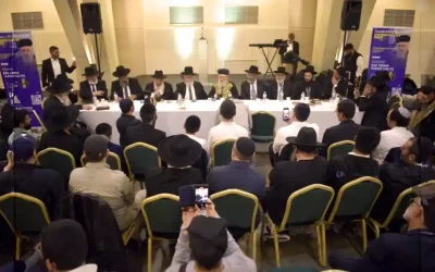 Visite historique : Le Grand Rabbin d’Israel, Rav Itshak Yossef rencontre la communauté juive de Paris
