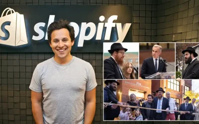 Harley Finkelstein, fondateur de « Shopify » inaugure un Beth Habad à Ottawa de 5 millions de dollars