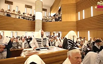 Habad en Allemagne : Plus de 4000 juifs ont rempli 10 synagogues de Berlin pour Yom Kippour