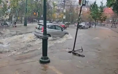 De fortes pluies inondent Crown Heights et le 770