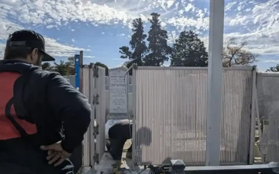 Une Mé&rsquo;hitsa installée près de la tombe de la Rabbanit &lsquo;Hanna