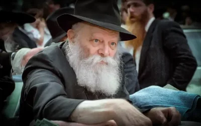 Il y a 32 ans : le 14 Hechevan 5754 (1993), le Rabbi est sorti pour la dernière fois prier avec l&rsquo;assemblée des &lsquo;Hassidim