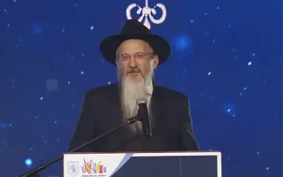 « C&rsquo;est toi le Tsadik ! » : le message saisissant du Grand Rabbin de Russie au Farbrenguen de Youd-Teth Kislev à Jérusalem
