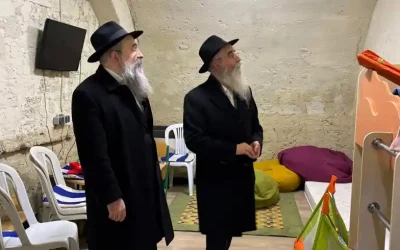 Le Rav Lévi Azimov en visite émouvante à l&rsquo;orphelinat juif d&rsquo;Odessa