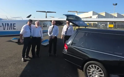 Quand le contrôle aérien de Sydney a rendu un dernier hommage à un héros juif