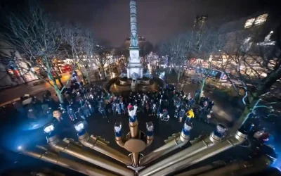 Hanouka 5785 : allumage spectaculaire Place du Chatelet et défilé géant de Hanoukiot dans Paris