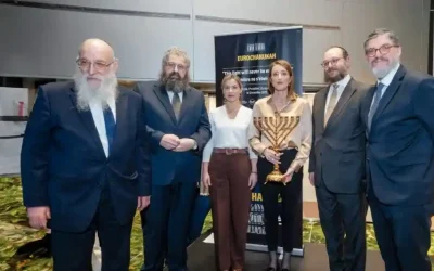 Hanouka au cœur de l&rsquo;Europe : la Ménorah illumine le Parlement de Strasbourg