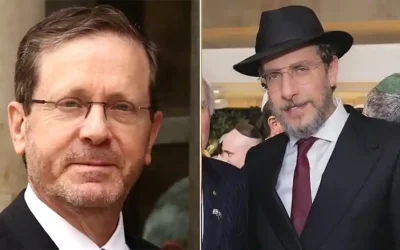 L&rsquo;émissaire du Rabbi à Sydney au président Herzog : « Personne ne peut nous briser »