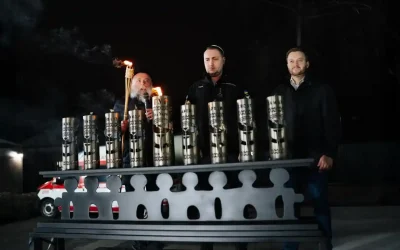 Habad à Kiev : Le chef des renseignements militaires ukrainiens allume la troisième bougie de &lsquo;Hanouka