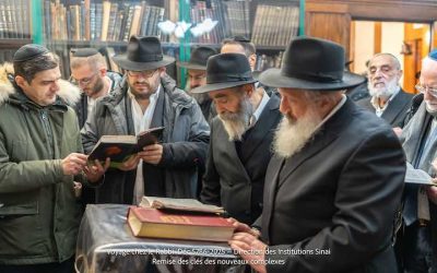 Institutions Sinaï : Remise des clés au Rabbi de trois nouveaux établissements éducatifs