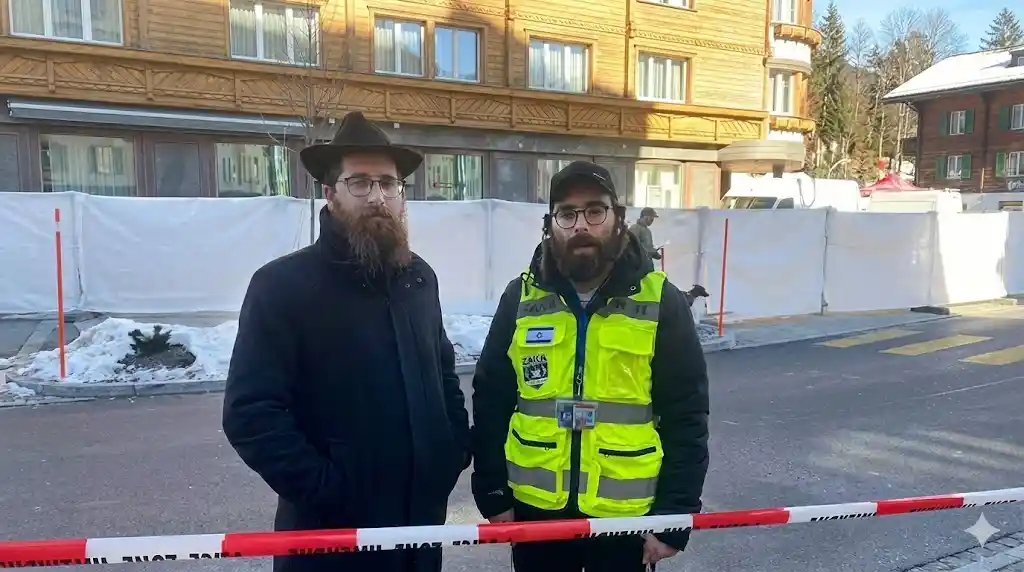 Les émissaires du Rabbi au cœur de la tragédie de Crans-Montana : une mobilisation exemplaire aux côtés des victimes