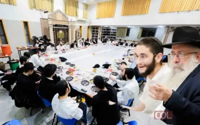Jérusalem : Farbrenguen de Roch Hodech Chevat à la Yechiva Torat Emet