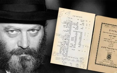 Les corrections manuscrites du Rabbi sur le Tanya révélées après 70 ans
