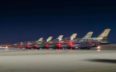 200 avions de combat, 500 cibles : la plus grande formation d&rsquo;attaque de l&rsquo;histoire de l&rsquo;armée de l&rsquo;air israélienne