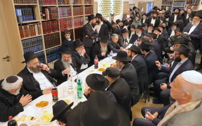 Farbrenguen du 22 Chevat 5786, Hilloula de la Rabbanite &lsquo;Haya Mouchka, au Beth Habad de Flandre
