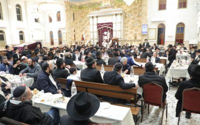 Youd Chevat à Kfar Habad : des centaines de &lsquo;Hassidim réunis pour un Farbrenguen historique