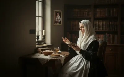 Manger pour mieux prier : la leçon extraordinaire de la Rabbanite Rivka, épouse du Rabbi Maharach