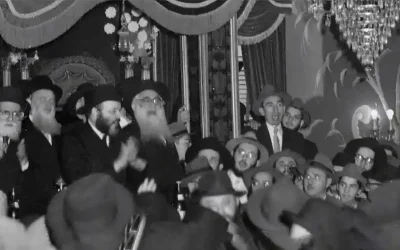 Le Farbrenguen du Rabbi de Pourim 5718 (1958) — neuf heures de révélations merveilleuses