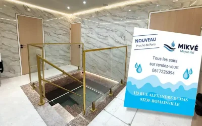 Inauguration du Mikvé « Mayan Haï » à Romainville : une nouvelle source de pureté proche de Paris
