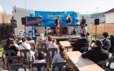 Sarcelles Village : inauguration historique du Mikvé de la Yechiva Tiferet Bahourim